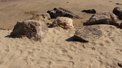 Stone near the sea
