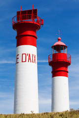 les deux phares de l'île d'Aix © catalyseur7