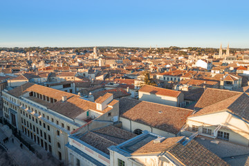 Fototapeta na wymiar ville de Nîmes