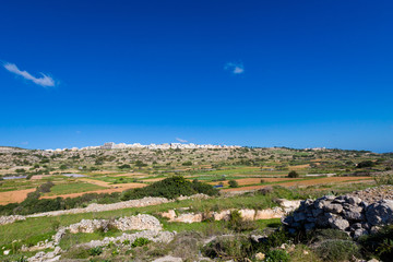 Fototapeta na wymiar Landscape of Malta island