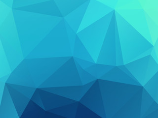 blue mosaic glass wallpaper