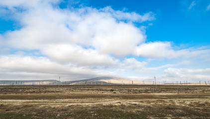 View of mountain - mud volcano