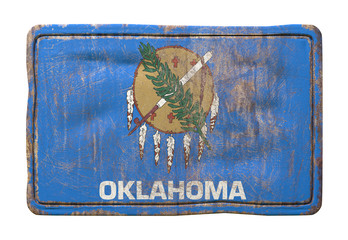 Old Oklahoma State flag