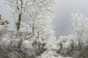 séverac d'aveyron neige