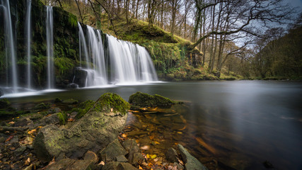 Obraz premium Sgwd Ddwli Uchaf Waterfall