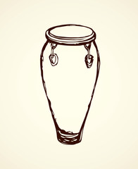 Repeating monochrome twisted stripe pattern