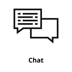 Chat line icon