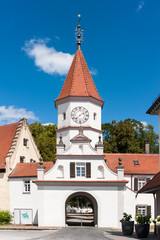 Fototapeta premium Torgebäude zum Kloster Bad Schussenried