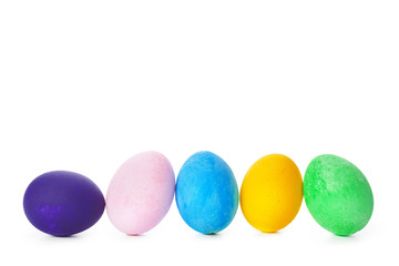 easter colorful eggs