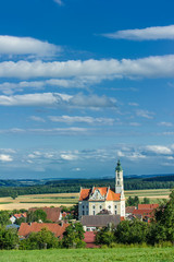 Obraz premium Wallfahrtskirche St. Peter und Paul in Steinhausen