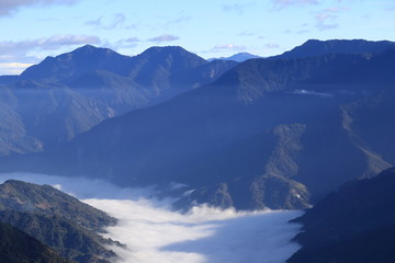 Obraz premium 阿里山国家風景区・雲海