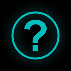 Neon Button rund - Frage