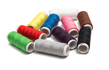 colored thread isolated