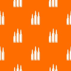 Bullet ammunition pattern seamless
