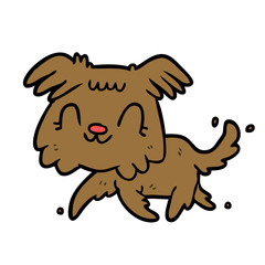 cartoon little dog