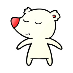 polar bear cartoon
