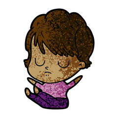 cartoon woman