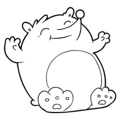 cartoon bear