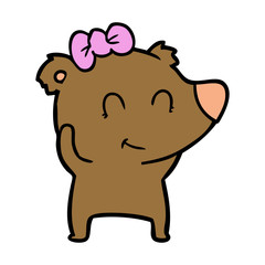 bear cartoon character