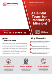 a bundle of 10 color a style of flyer template design, modern template, in full-color with gradient, and modern design, perfect for creative professional business