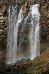 アシリベツの滝　国設滝野すずらん丘陵公園