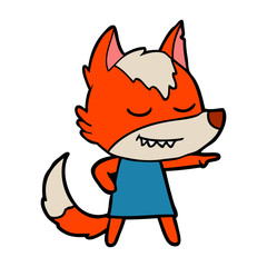 fox cartoon character