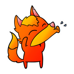 fox cartoon character