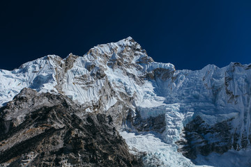 Amazing mountains on Himalayas - Nepal.