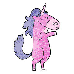 cartoon unicorn