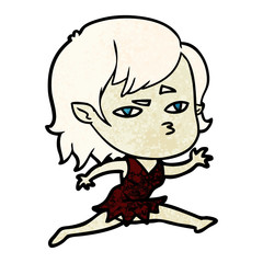 cartoon vampire girl