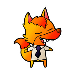 fox cartoon character