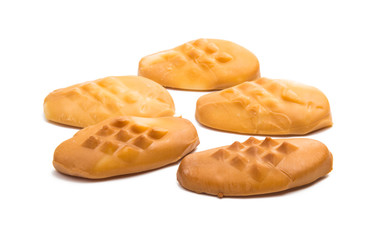 cheese smoked isolated