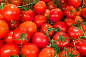 Tomatoes as a background