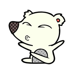 polar bear cartoon