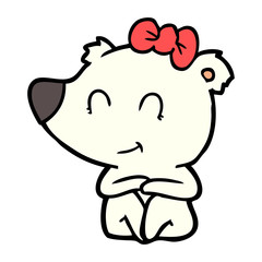 polar bear cartoon