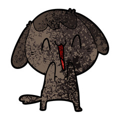cute cartoon dog