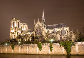 Fototapeta premium Notre Dame Cathedral, Paris, France