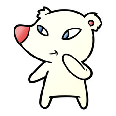 polar bear cartoon