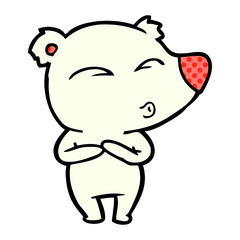 polar bear cartoon