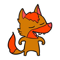 fox cartoon character