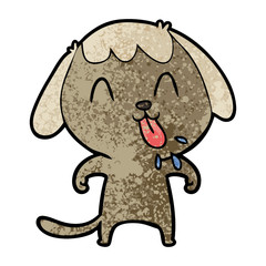 cute cartoon dog