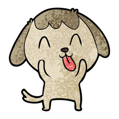 cute cartoon dog