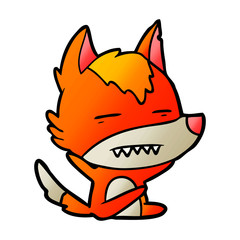 fox cartoon character