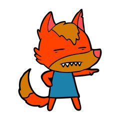 fox cartoon character
