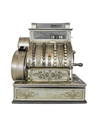 Vintage typewriter close-up.