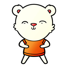 polar bear cartoon