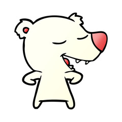 polar bear cartoon