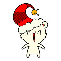 happy polar bear cartoon