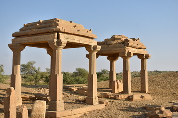 kuldhara heritage village in jaisalmer rajasthan india