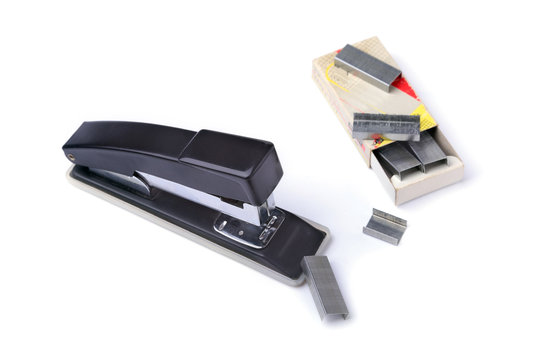 The stapler is used in the office to manually connect paper.